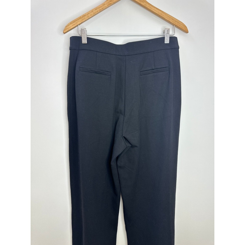 NWT Quince Ultra-Stretch Ponte Bootcut Pants Size 12 Black Office Professional - Picture 10 of 14